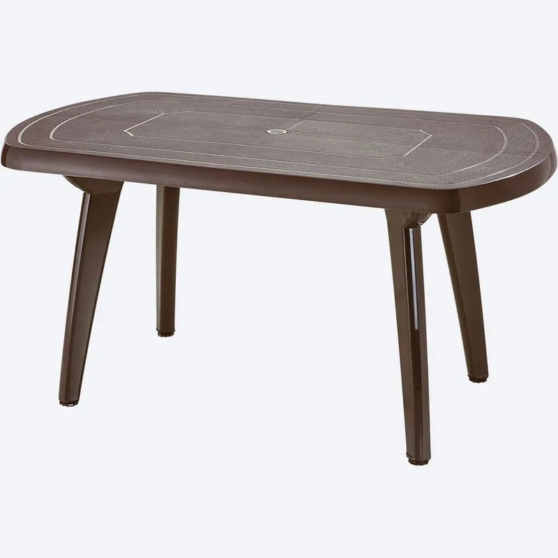 Combo Comedor Familiar Lotus (1 Mesa + 6 Sillas sin Brazos) Wengue
