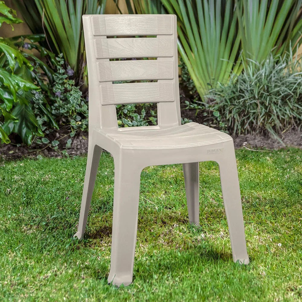 Silla Barú sin Brazos Paga 12 Lleva 13 Taupe