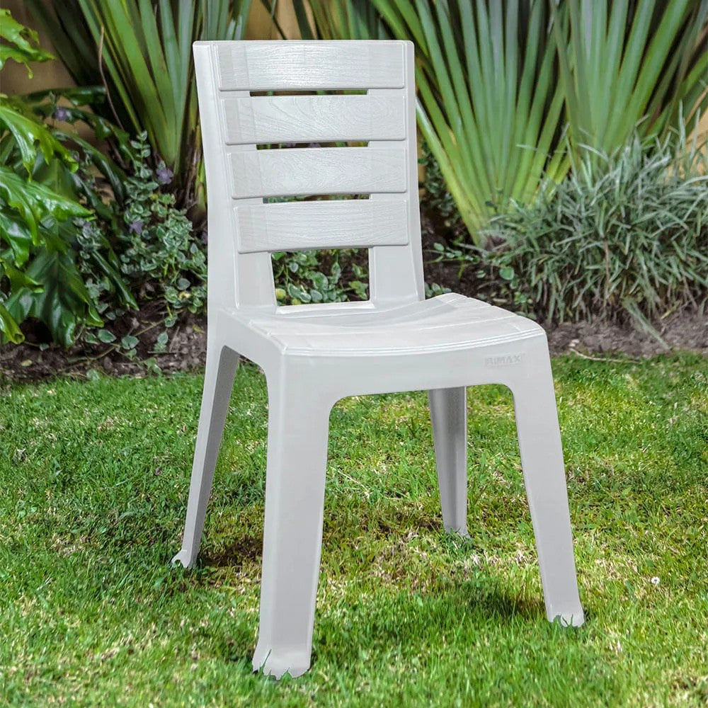 Silla Barú sin Brazos Paga 12 Lleva 13 Gris Hielo