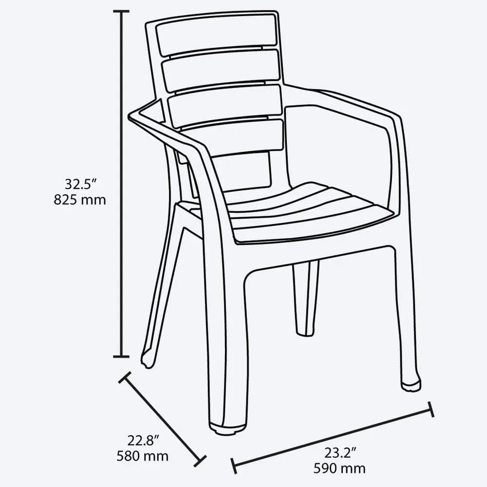 Silla Barú Trendy con Brazos Paga 12 Lleva 13 Azul Petróleo