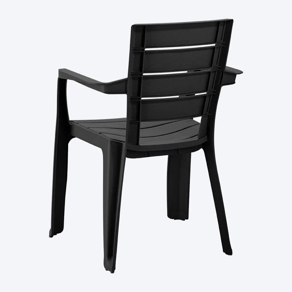 Silla Barú Trendy con Brazos Paga 12 Lleva 13 Negro