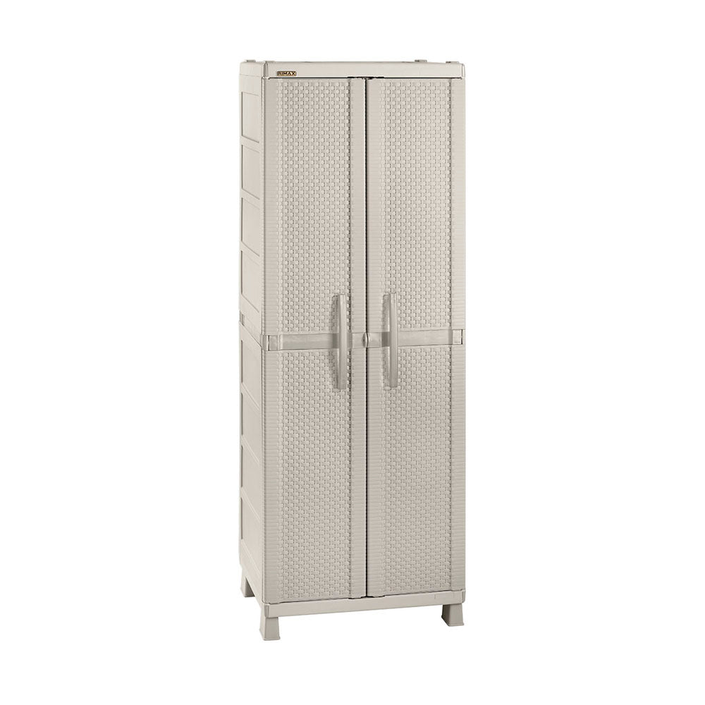 Armario Para Ropa Apariencia Rattan Taupe
