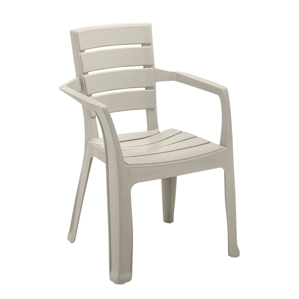 Silla Barú con Brazos Taupe