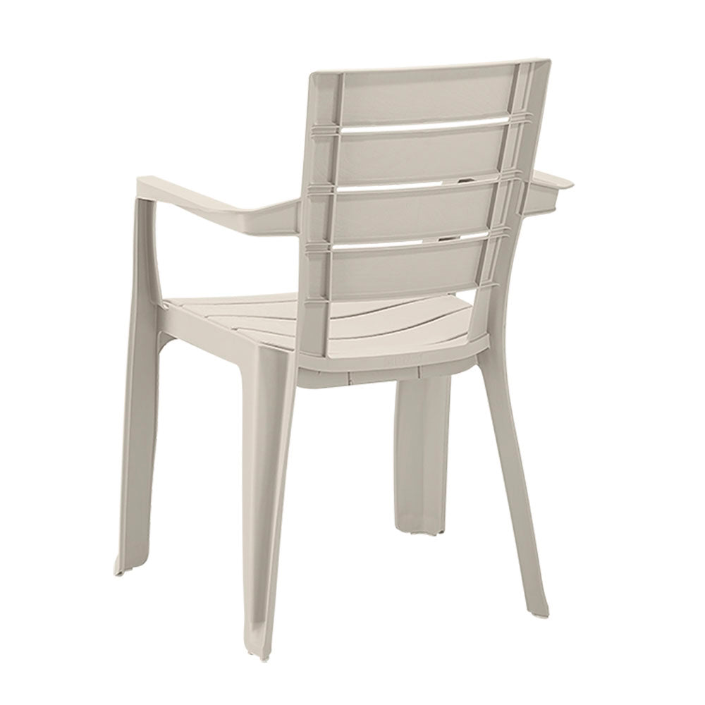 Silla Barú con Brazos Taupe