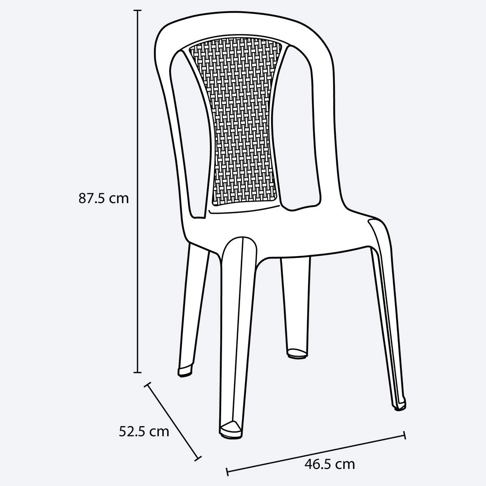 Silla Sambal, Blanco