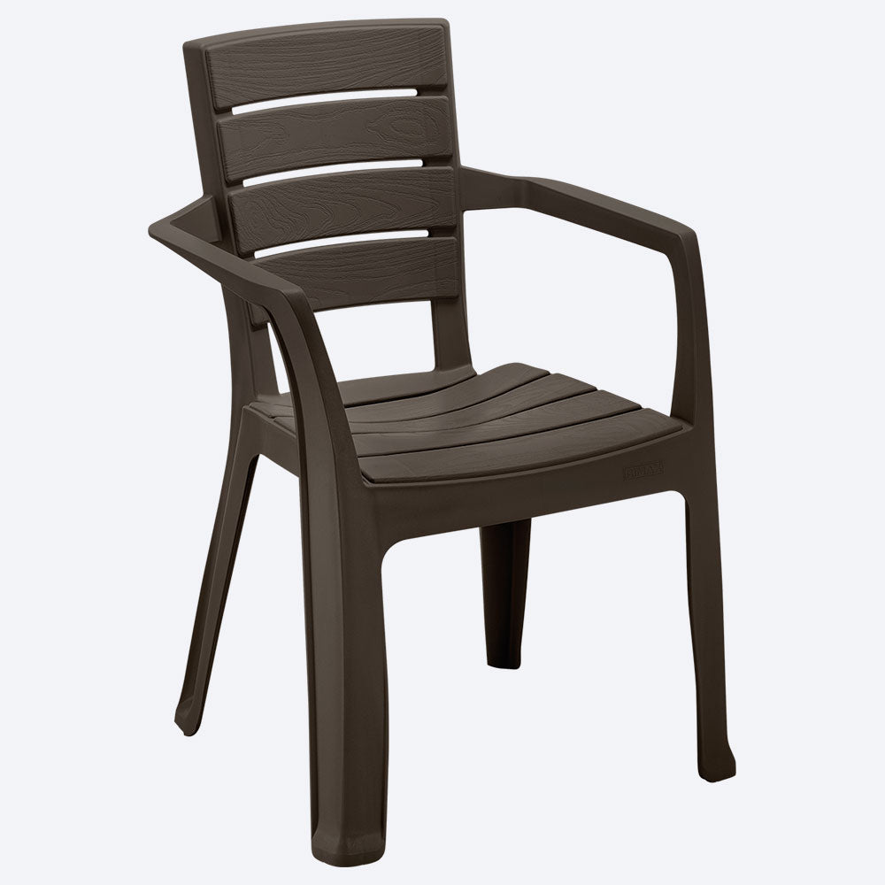 Silla Barú con Brazos Wengue