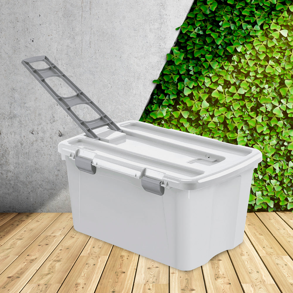 Cajón Móvil 120 Litros Gris hielo