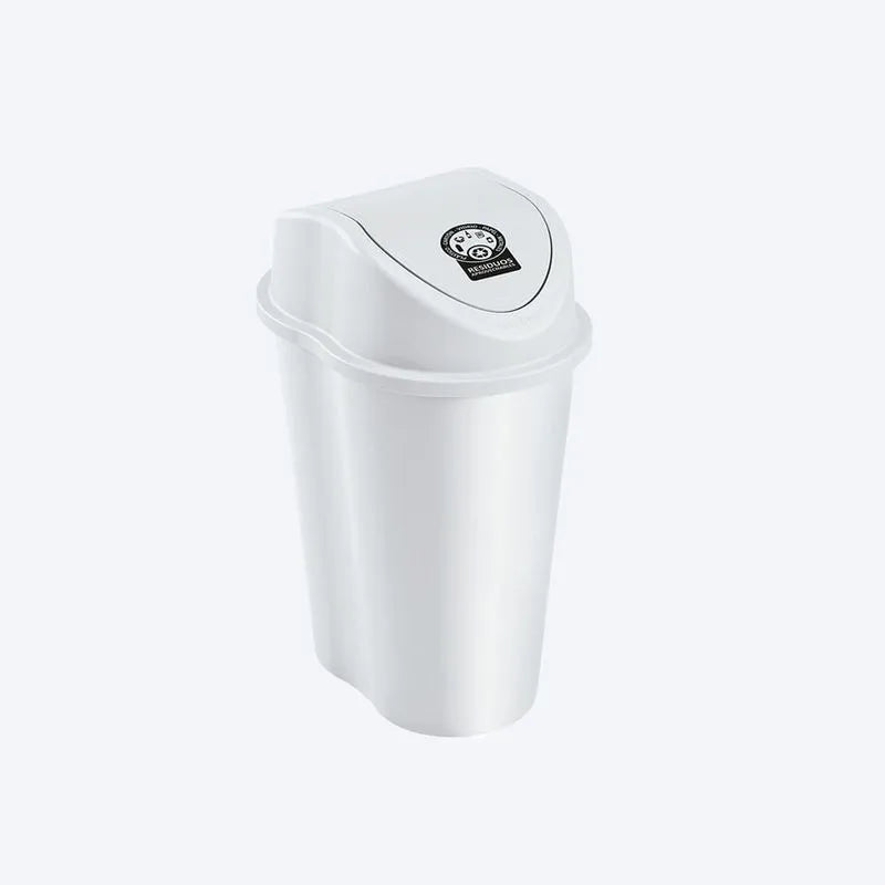 Papelera Style Tapa Vaiven 10 Litros Blanco vm