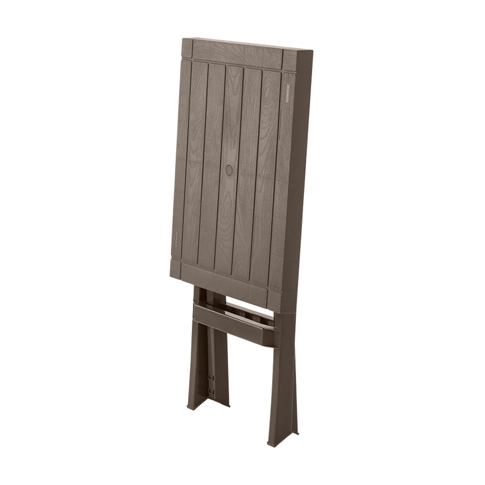 Mesa Plegable Rectangular Barú Mocca