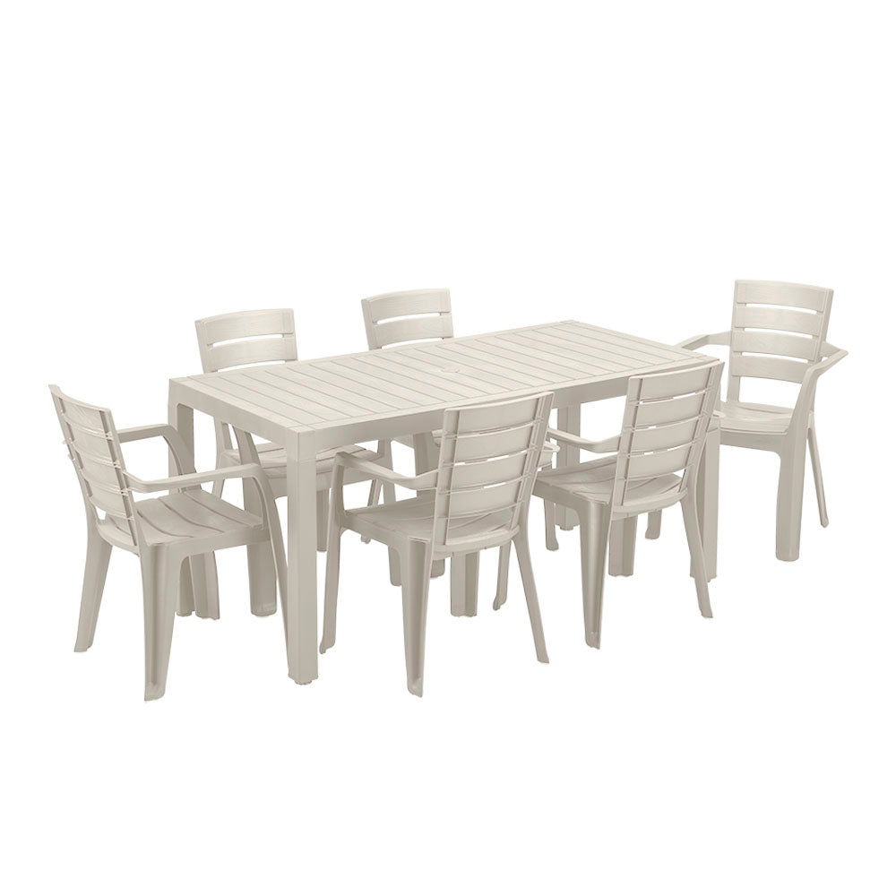 Mesa Barú Familiar Taupe