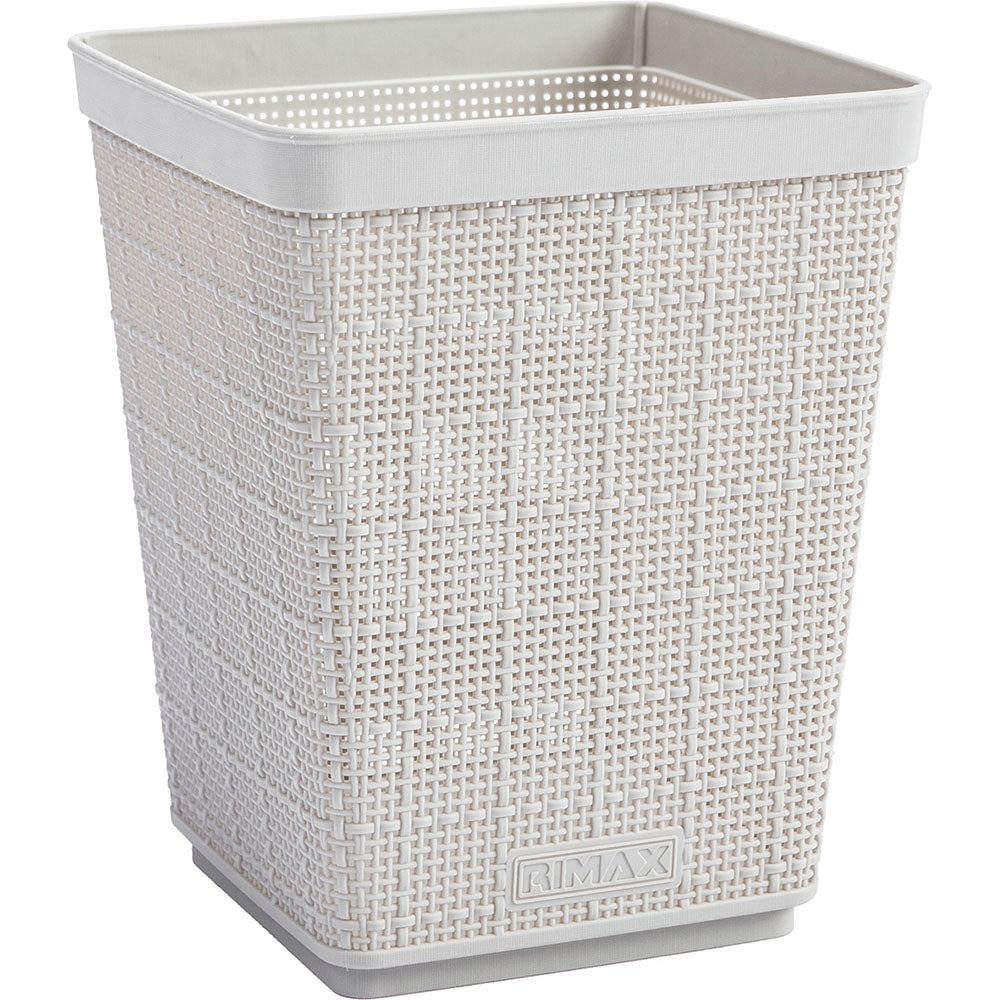Papelera Fique 6 Litros Gris Hielo