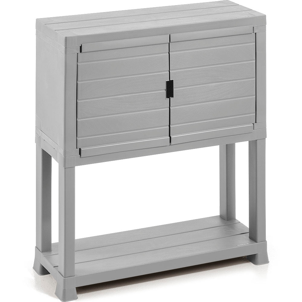 Mueble Organizador Gris Hielo