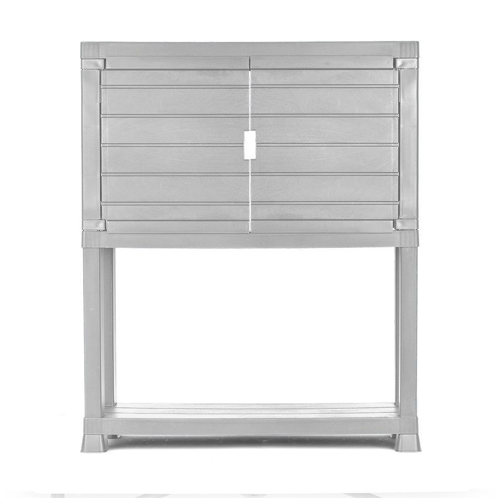 Mueble Organizador Gris Hielo