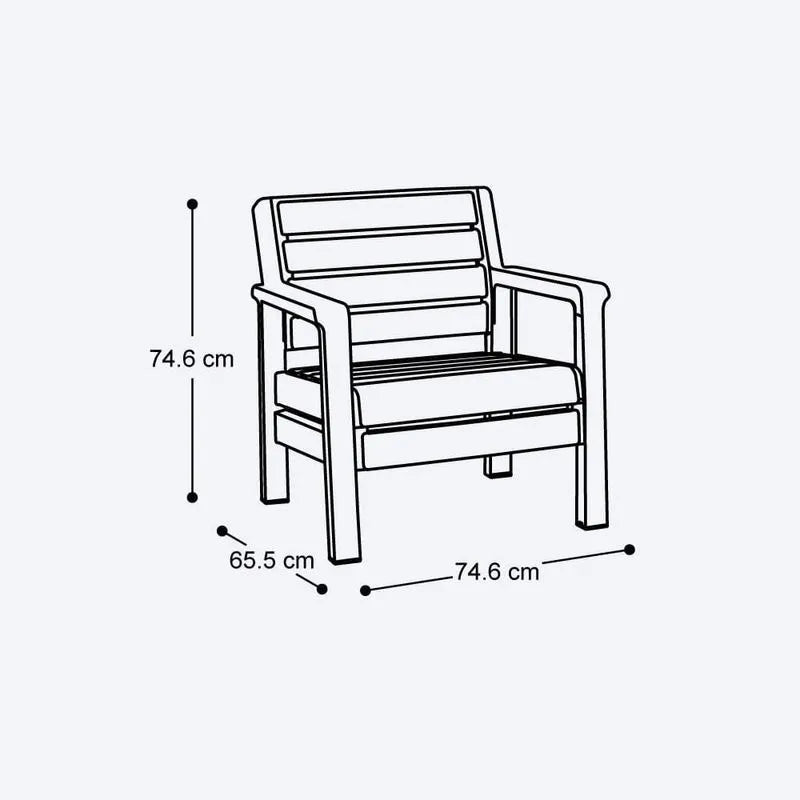 Sillón Barú Wengue