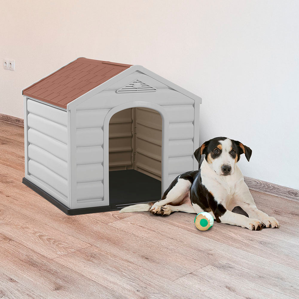 Casa para Perro Razas Pequeñas Terracota