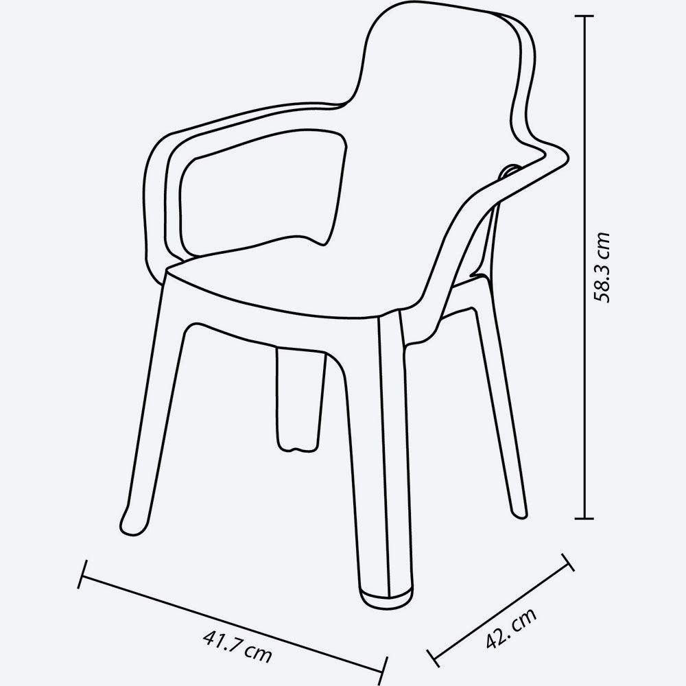 Silla Kinder Infantil, Rojo