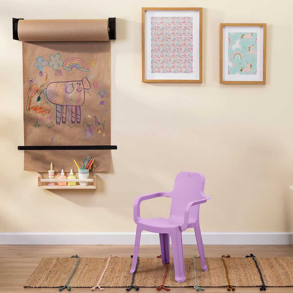 Silla Kinder Infantil, Morado