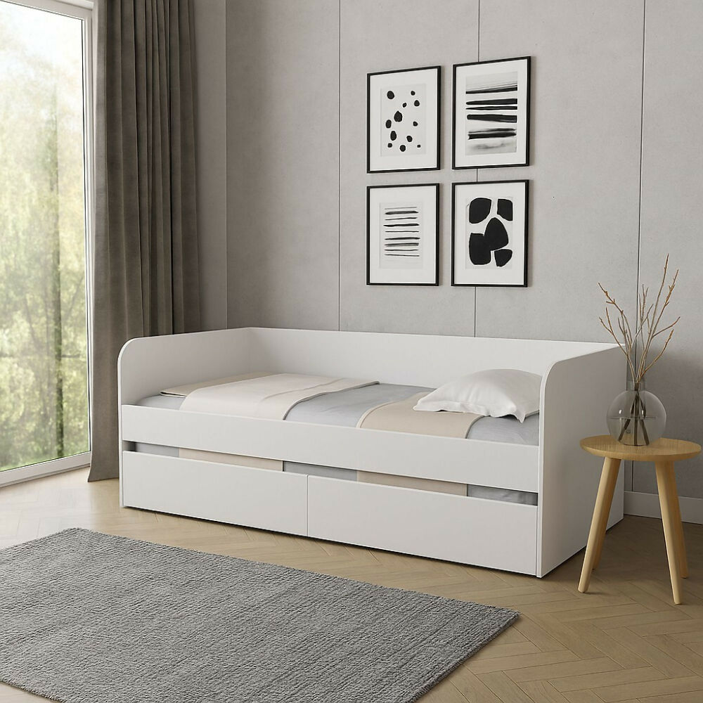 Sofá cama Atlanta, Blanco