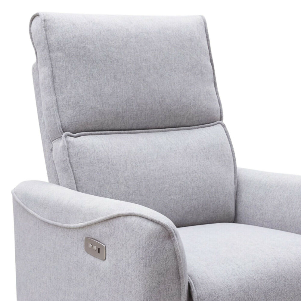 Silla Reclinable Eléctrica Gris Tait