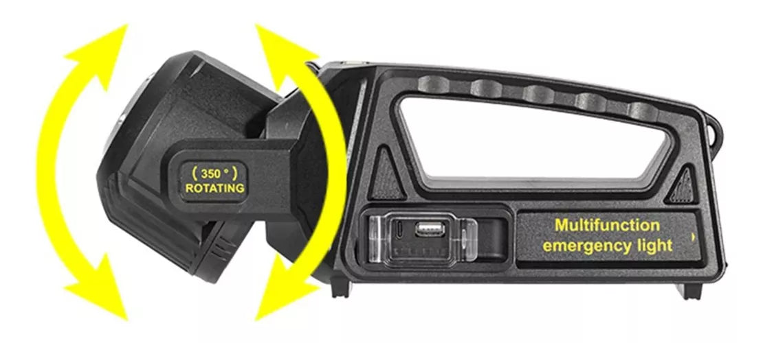 Linterna Lampara Recarga Usb