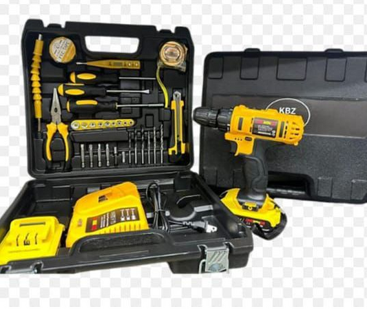Taladro Inalámbrico De 48v + 35 Piezas