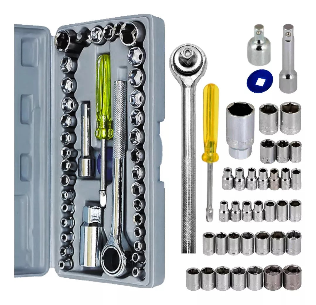 Set Mini Motosierra 2bat+juego De Raches