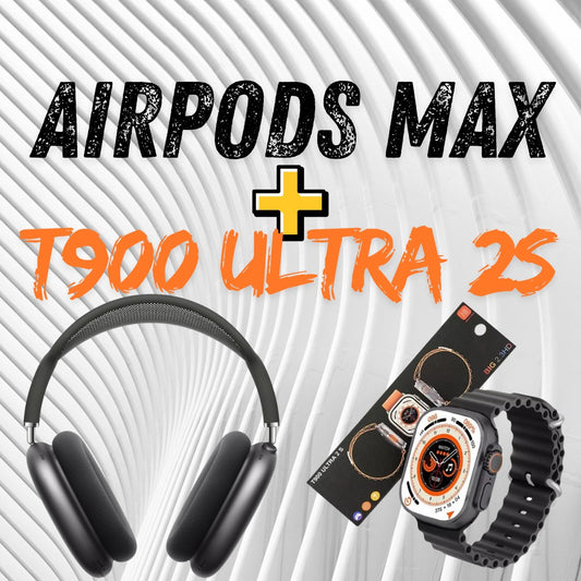 Combo Airpods Imantada + Reloj T900