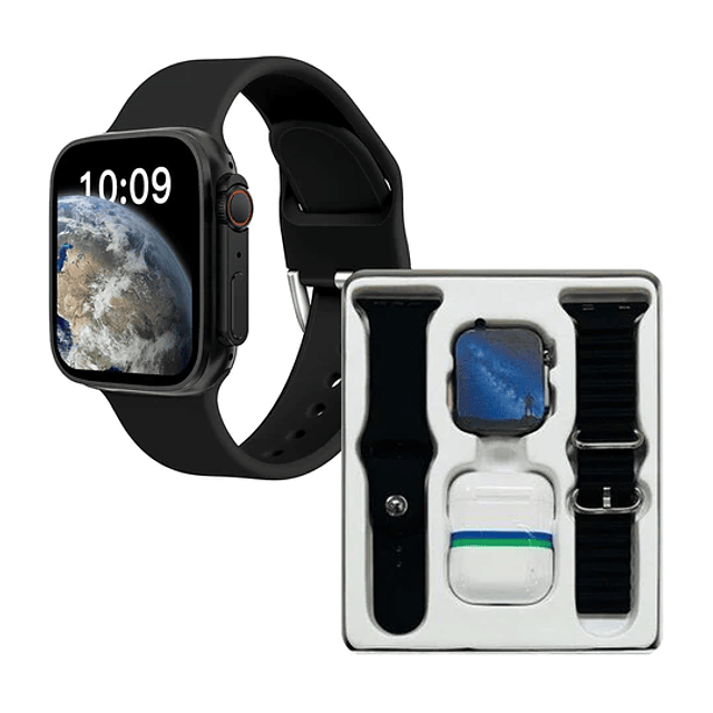 Combo Smartwatch X8 Ultra+mini Audifonos