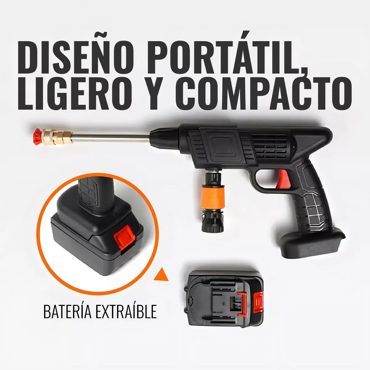 Hidrolavadora Eléctrica Inalámbrica
