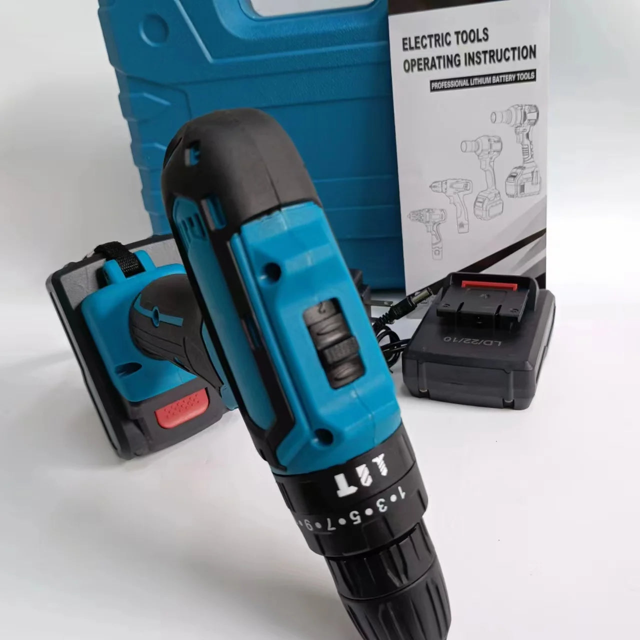 Set De Taladro Electrico He-007
