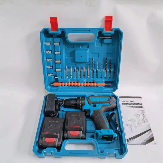 Set De Taladro Electrico He-007
