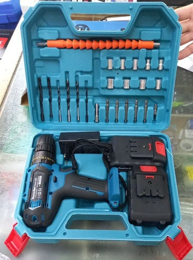 Set De Taladro Electrico He-007