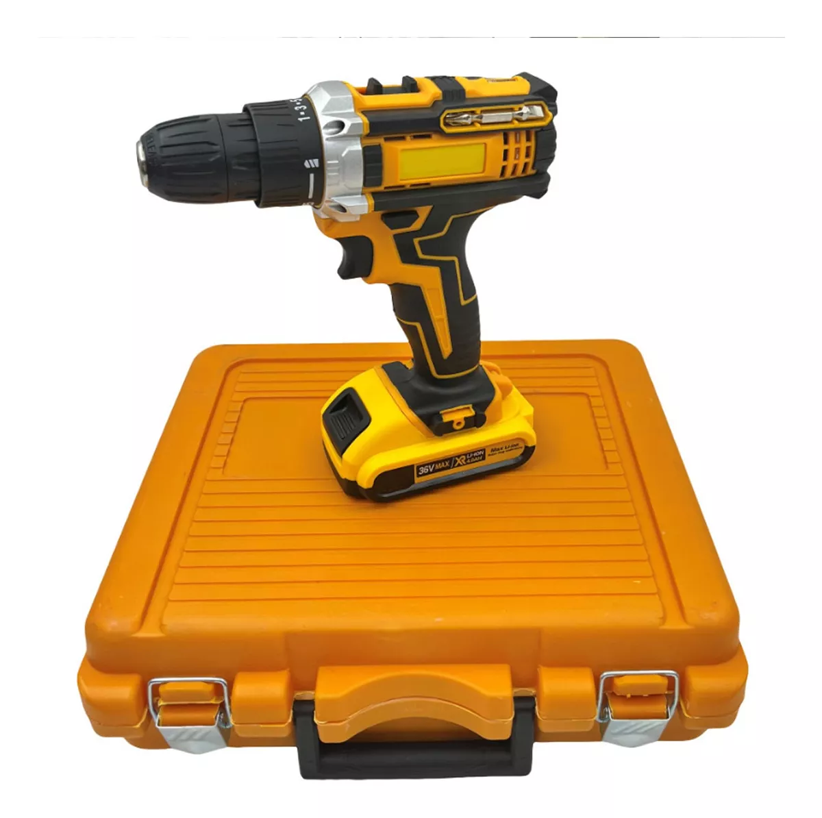 Set De Taladro Electrico Percutor He-017