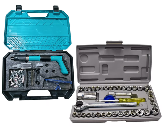 Caja De Herramienta X40u & Remachadora