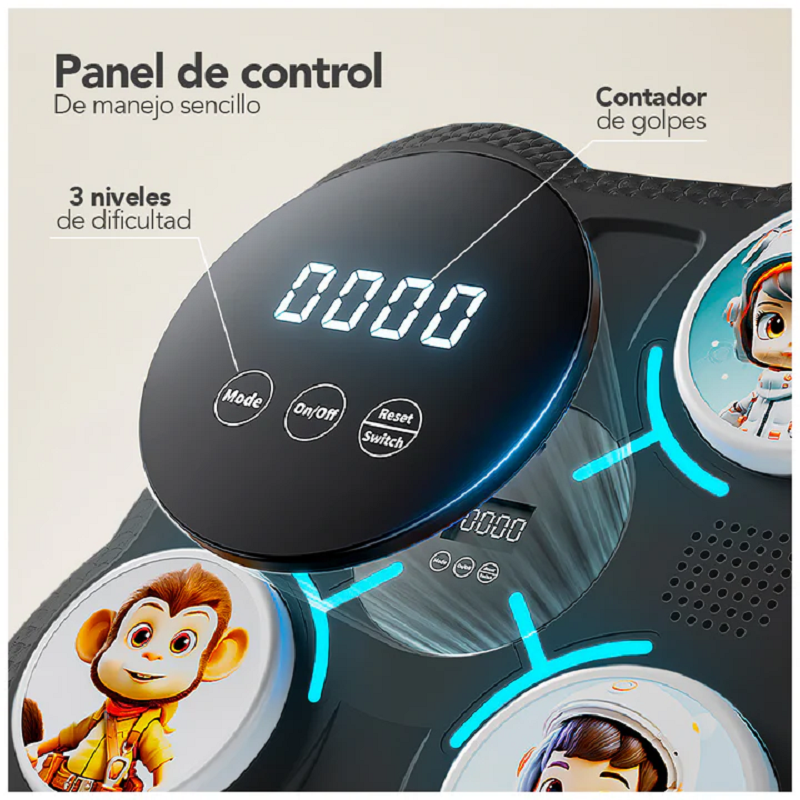 Maquina De Boxeo Musical Para Niños