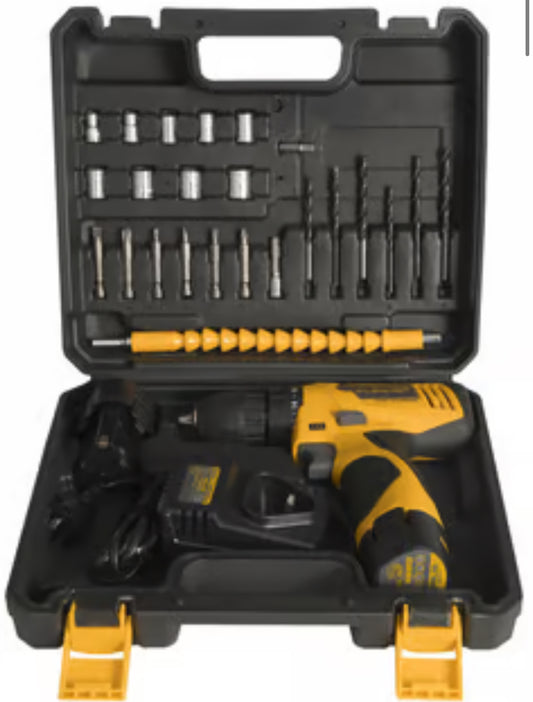 Kit Taladro Tipo Dewalt Amarillo