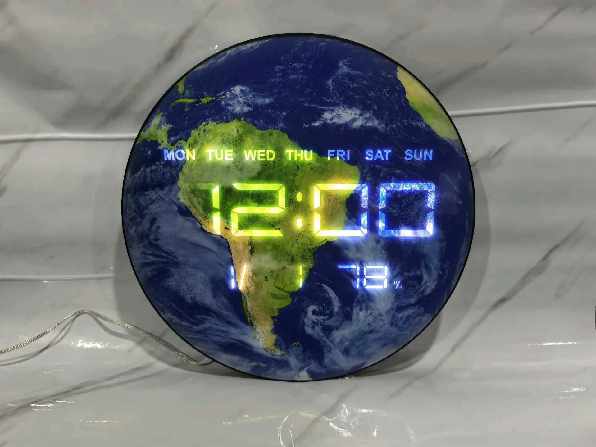 Reloj Pared 3d