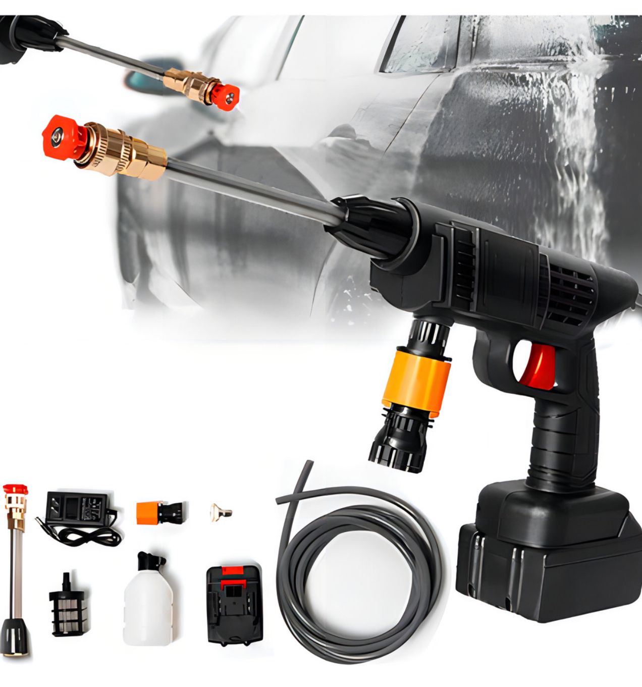 Hidrolavadora Portatil 2 Baterias