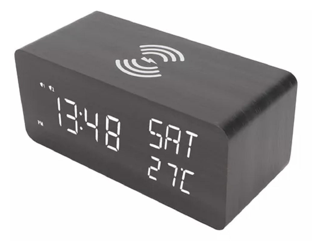 Reloj Despertador Digital Con Carga I