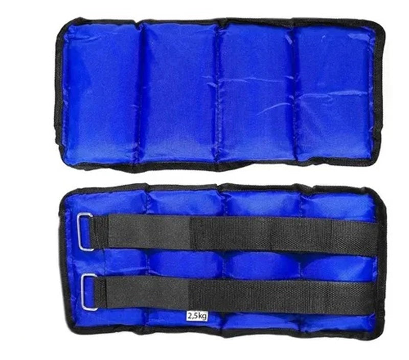 Tobilleras De Peso Ajustable 3 Kg (par)