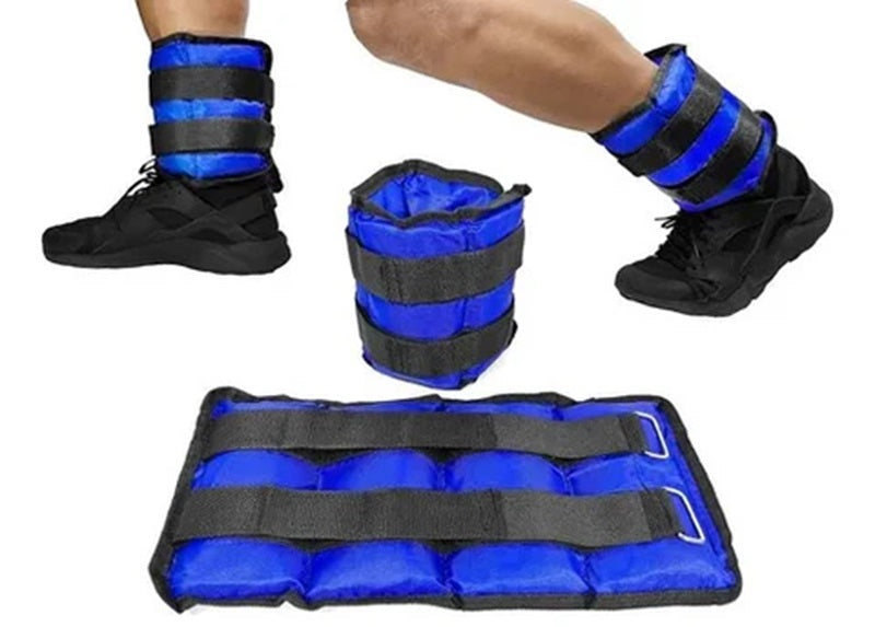 Tobilleras De Peso Ajustable 3 Kg (par)
