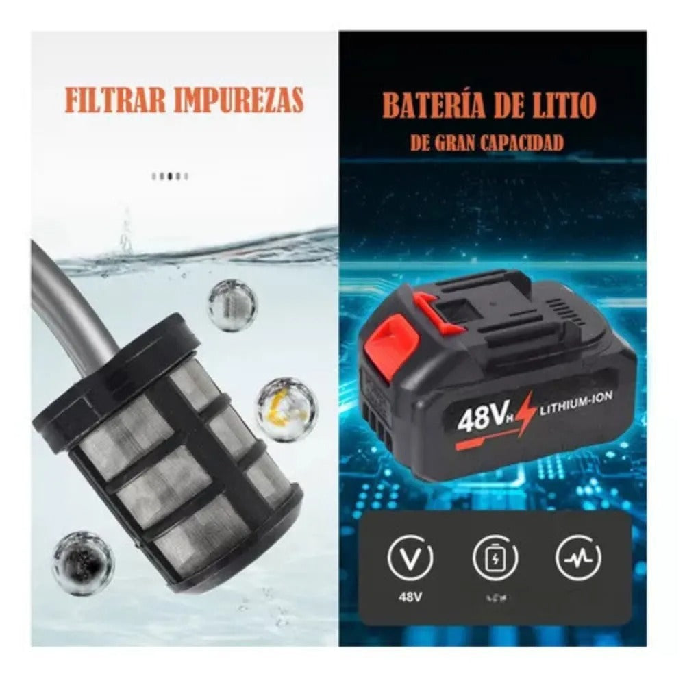 Hidrolavadora Pistola Lavado Coche Moto