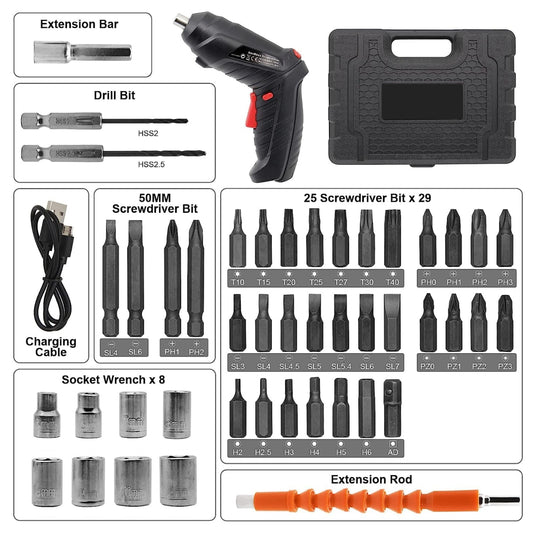 Destornillador 47pcs Mas Llave 48 En 1