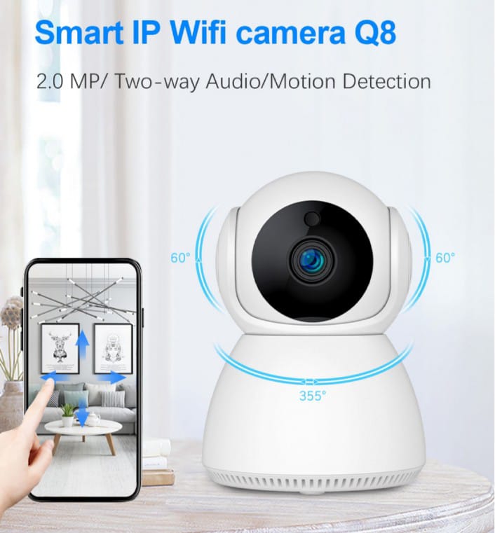 Kit 2 Cámaras Seguridad Wifi Tipo Xiaomi