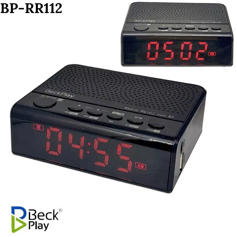 Radio Reloj Despertador Bprr112