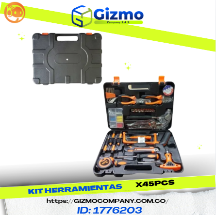 Kit Herramientas X45pcs