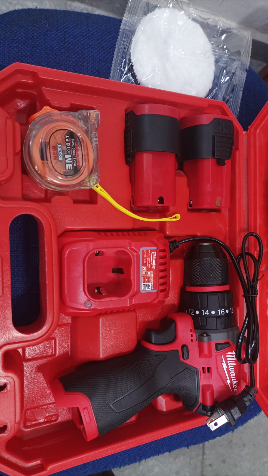 Kit De Taladro De Impacto Inalámbrico