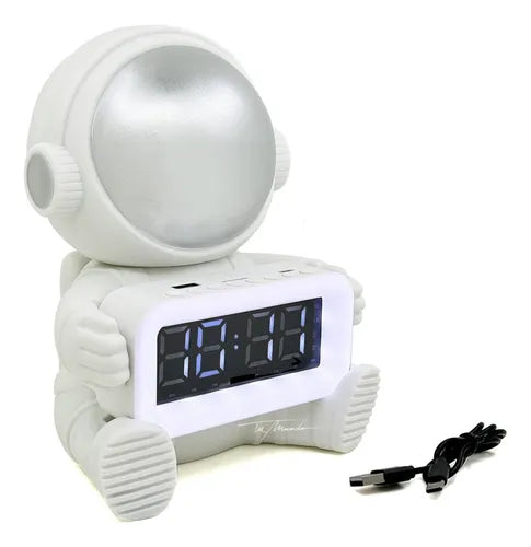 Radio Reloj De Astronauta Bluetooth