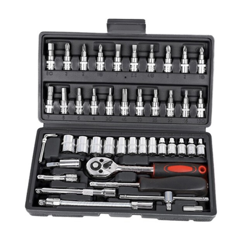 Combo Destornillador Electrico+raches 46