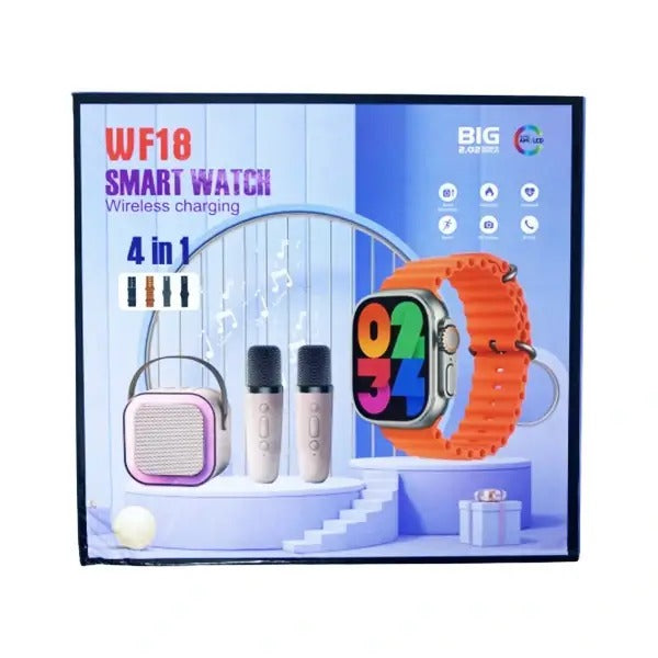 Combo De Reloj Inteligente Wf18